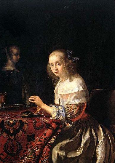 Frans van Mieris The Lacemaker China oil painting art